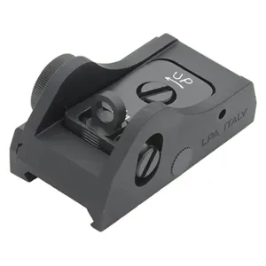 LPA Tactical Series Weaver Style Rear Ghost Ring Sight for Browning BAR