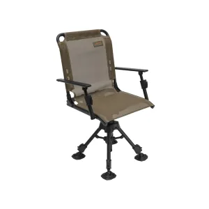 ALPS OutdoorZ Stealth Hunter Deluxe Swivel Blind Hunting Chair Brown