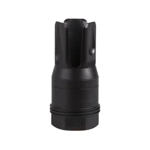 Sig Sauer Clutch-Lok Shouldered QD Flash Hider 7.62x51mm NATO 5/8"-24 Thread 90 Degree Shoulder Steel Matte