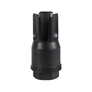 Sig Sauer Clutch-Lok Shouldered QD Flash Hider 5.56x45mm NATO 1/2"-28 Thread 90 Degree Shoulder Steel Matte