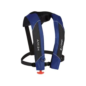 Onyx A/M-24 Automatic Inflatable Life Jacket Blue