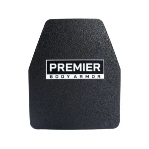 Premier Body Armor Agile PE Level IIIA 10" x 12" Ballistic Plate