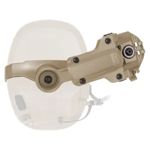 Ops-Core AMP Helmet Rail Mount Tan