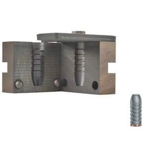 RCBS 1 Cavity Bullet Mold 45-500-FN 45 Caliber (458 Diameter) 500 Grain Flat Nose Gas Check