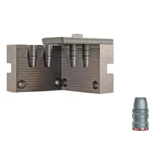 RCBS 2 Cavity Bullet Mold 38-158-SWC 38 Caliber (358 Diameter) 158 Grain Semi-Wadcutter Gas Check
