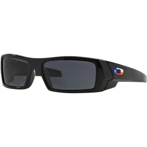 Oakley Men's Gascan Texas Flag Edition Sunglasses Black Frame Black Lens