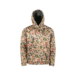 Gator Waders Men's Highball Hoodie Old School Camo Medium