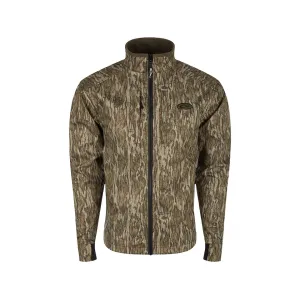 Drake Men's MST Windproof Softshell Jacket Mossy Oak Bottomland 2XL