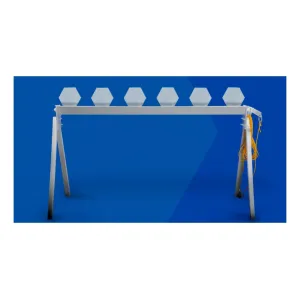 MGM Economy Plate Rack Target Steel