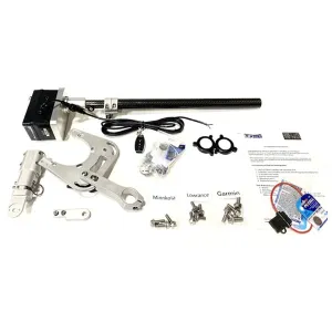 Blitz Lures Live Foot Turret System with Universal Trolling Motor and Transducer Bracket