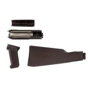 Arsenal, Inc. Intermediate Length Stock Set for AK-47 Milled Receiver Plum