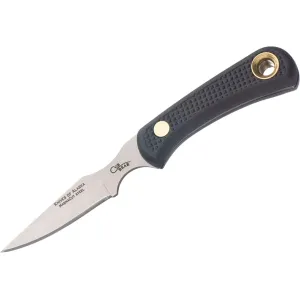 Knives of Alaska Cub Bear Fixed Blade Knife 2.75" Caping CPM MagnaCut Bead Blasted Blade SureGrip Handle Black