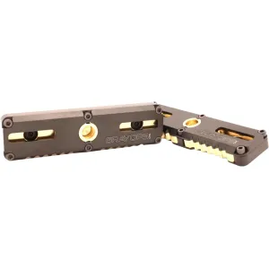 Gray Ops CNC Hybrid M-LOK Forend Weights Brass