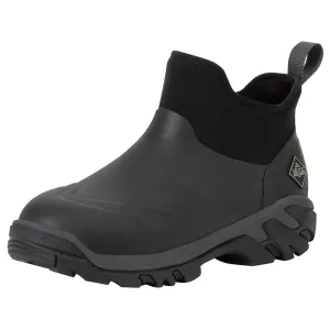 Muck Boots Men's Woody Sport Ankle Waterproof Camp Shoes Rubber Black/Dark Gray 9 D