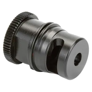 Griffin Armament DUAL-LOK TI Minimalist Muzzle Brake Suppressor Mount 5.56mm 1/2"-28 Thread Titanium