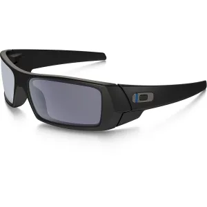 Oakley Men's SI Gascan Thin Blue Line Sunglasses Black Frame Gray Lens