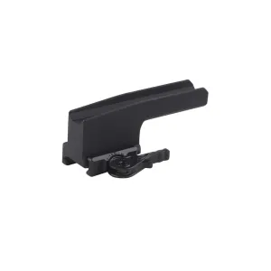 American Defense AD-B3 Modular Scope Base for Full Size Trijicon ACOG, VCOG, RX-30 / Burris AR-332 Picatinny with Cantilever Single Titanium Lever Matte Black