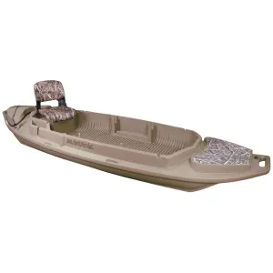 Beavertail Stealth 2000 Twin Gun 12' Sneak Boat Marsh Brown