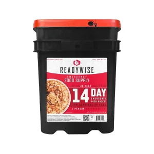 ReadyWise 14 Day Emergency Food Bucket