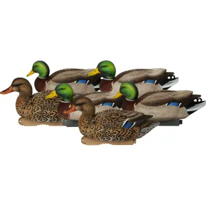 GHG XD Series Pro-Grade Active Mallard Duck Decoy 6PK
