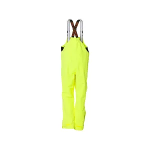 Grundens Men's Full Share Rain Bibs Hi Vis Yellow Large