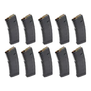 Magpul PMAG M2 MOE Magazine AR-15 223 Remington, 5.56x45mm 30-Round Black 10PK