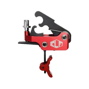 Elftmann Tactical SE FA AR-15 Trigger Group Curved Red