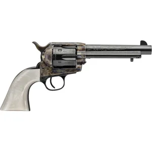 Uberti 1873 Cattleman II Outlaws & Lawmen "Dalton" 45 Colt (Long Colt) Revolver 5.5" Blued Barrel 6 Round Pearl Grip