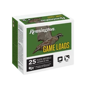 Remington Game Load 12 Gauge Ammo 2-3/4" #8 Lead Shot 1 oz Case of 250 (10 Boxes of 25)