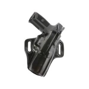 Galco Concealable OWB Holster Right Hand Sig Sauer P220, P226 Leather Black