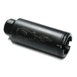 Noveske KX5M Pig Flash Hider 7.62mm M14x1 LH Thread Steel Nitride