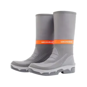 Grundens Deck-Boss Deck Boots Rubber Gray Men's 9 D