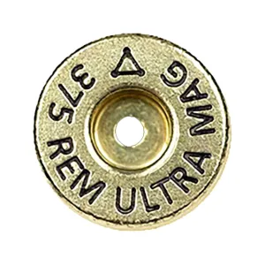ADG 375 Remington Ultra Magnum Bright Finish Brass Box of 50