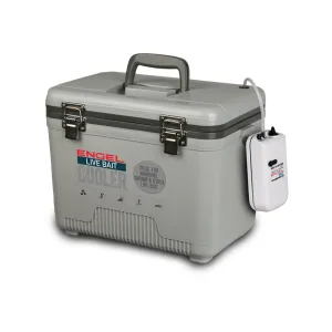 Engel 30 Qt Live Bait Cooler Gray