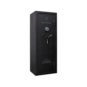 Browning Yellowstone Fire-Resistant 12 Gun Safe Diamond Black