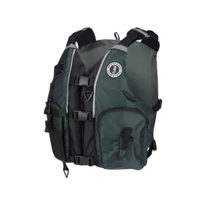 Mustang Survival Universal Fishing Life Jacket Green