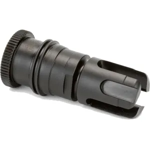 Griffin Armament DUAL-LOK Bayonet Flash Hider Suppressor Mount 5.56mm 1/2"-28 Thread Stainless Steel Nitride