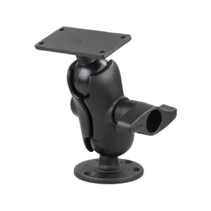 RAM Fish Finder Mount Humminbird Helix 8 to 15, Solix and Apex Size D Short Arm