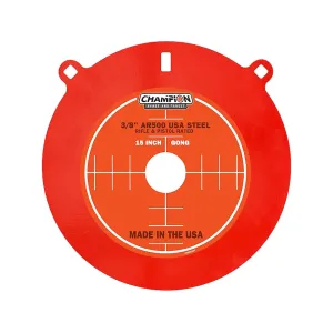 Champion Impact AR500 Steel Target Gong 15"