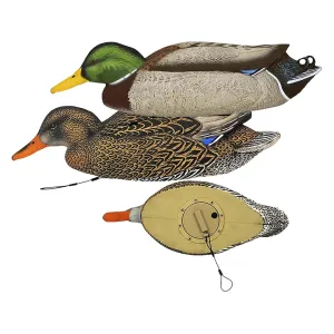 GHG Finisher Ripple Maker Drake and Hen Mallard Duck Decoys