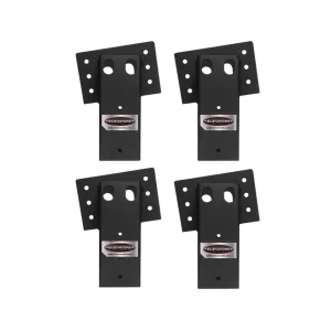 Elevators 4x4 Double Angle Elevated Blind Brackets 4PK