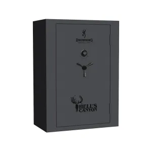 Browning Hell's Canyon Fire Resistant 49 Gun Safe with Mechanical Lock Textured Charcoal