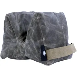 Armageddon Gear Pint-Sized Game Changer Shooting Rest Bag Waxed Canvas Spexlite Fill Brown