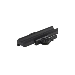American Defense AD-B3 Modular Scope Base for Full Size Trijicon ACOG, VCOG, RX-30 / Burris AR-332 Picatinny Single Titanium Lever Matte Black