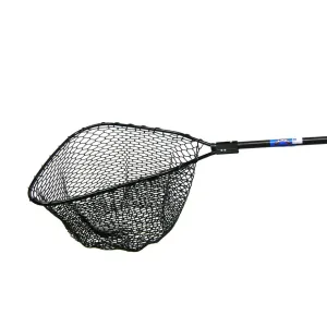 Ranger Landing Nets Fiberglass Series Landing Net 48" Fiberglass Handle 28" x 30" Hoop Rubber Landing Net Black