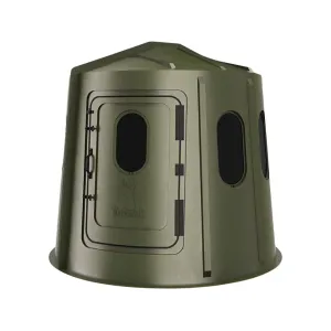 Maverick Blinds 6-Shooter Box Blind with Tinted Windows Green