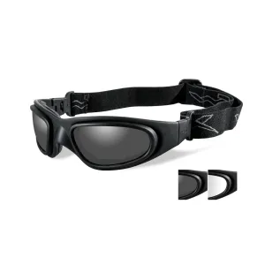 Wiley X SG-1 Tactical Goggles with Top Down Ventilation Clear, Smoke Lenses