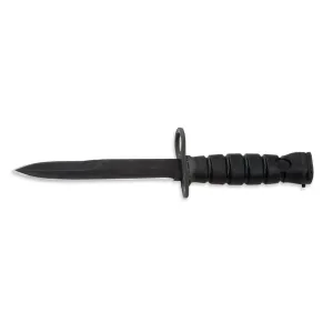 Ontario M7-B Bayonet 6.7" Spear Point Carbon Steel Blade Polymer Handle Black