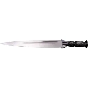 Cold Steel Scottish Dirk Fixed Blade Knife 13" Spear Point 1055 Satin Blade Rosewood Handle Black