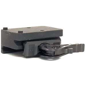 American Defense Lightweight QD Trijicon RMR Mount Full Titanium Lever Picatinny Matte Black